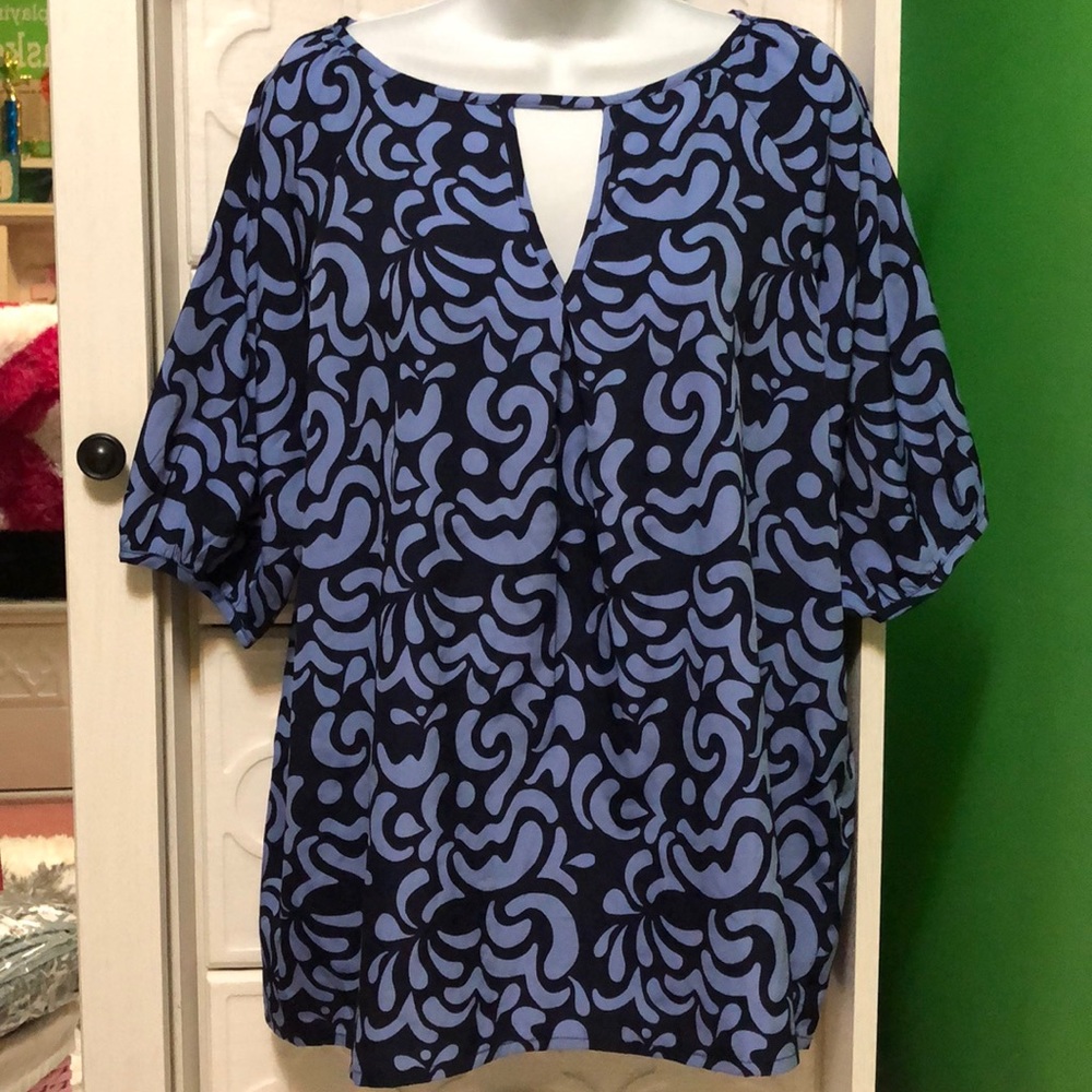 Keyhole blouse buckhead betties Large